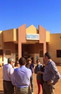 Entrada de la maternidad pública