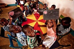 Enfants de la moyenne section de la maternelle