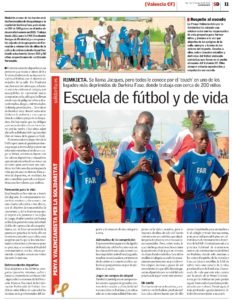Article published in the newspaper "Superdeporte"