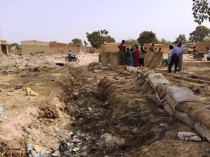 The Jeanologia III well: on-site visit to schedule work to repair the entry.