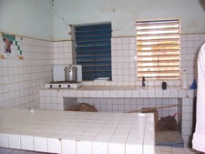 Delivery room in Burkina Faso