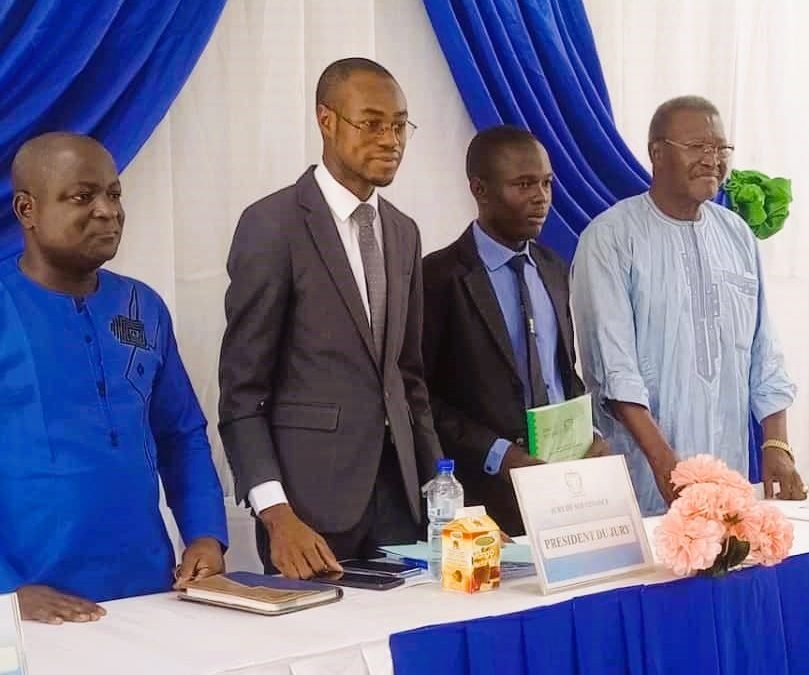 Adama, becario de la FAR, futuro juez de Burkina, una historia de éxito